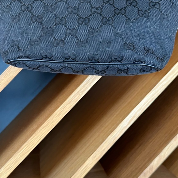 Gucci Y2K canvas Leather Monogram Mini Boat bag - Picture 11 of 11